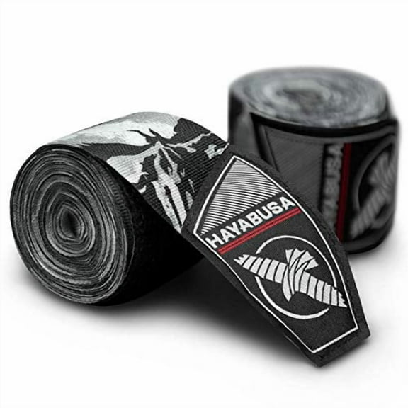Hayabusa Marvel Hero Elite Mexican Style Hand Wraps - The Punisher, 180 Inches