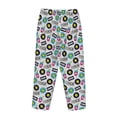 thumbnail image 3 of Lsque American Musical Print Women's Pajama Pants, Lounge Pant - Comfortable Home Wear,Elastic Waistband, Stylish Design-X-Large, 3 of 9