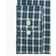 thumbnail image 2 of CLUBROOM Mens Performance Green Tartan Plaid Collared Classic Fit Stretch Dress Shirt XXL 18- 36/37, 2 of 3