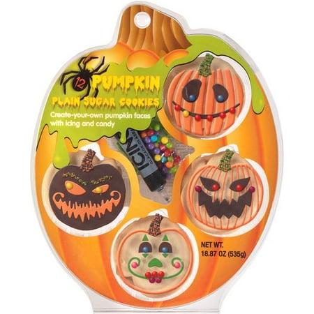 create a treat pumpkin plain sugar cookie decorating kit 1887 oz