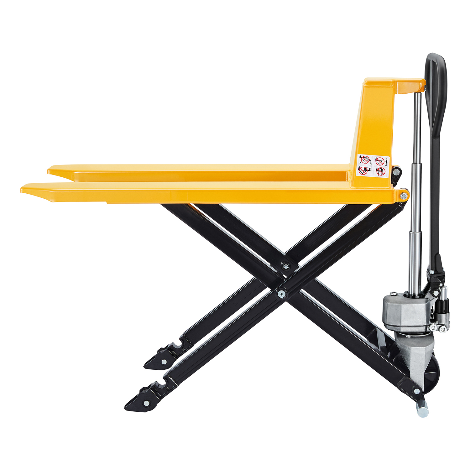 APOLLOLIFT Narrow Aisle Manual Pallet Jack – 5500lb Capacity, 21x48 Forks
