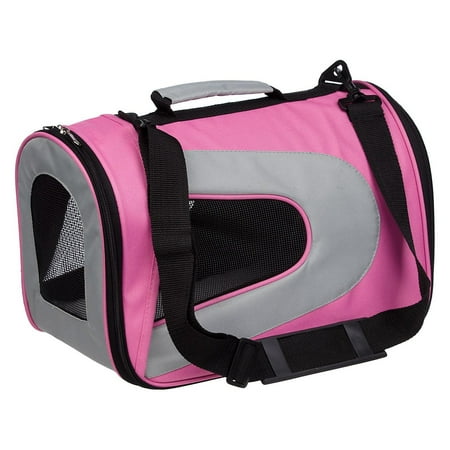 Airline Approved Folding Zippered Sporty Mesh Pet Carrier