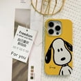 thumbnail image 3 of Funda de teléfono de Anime Snoopy Hello Kitty Sanrio para iPhone 15, 14, 13, 12, 11 Pro Max, Xr, X, 7, 8, 14 Plus, bonita funda de dibujos animados a prueba de golpes, 3 of 5