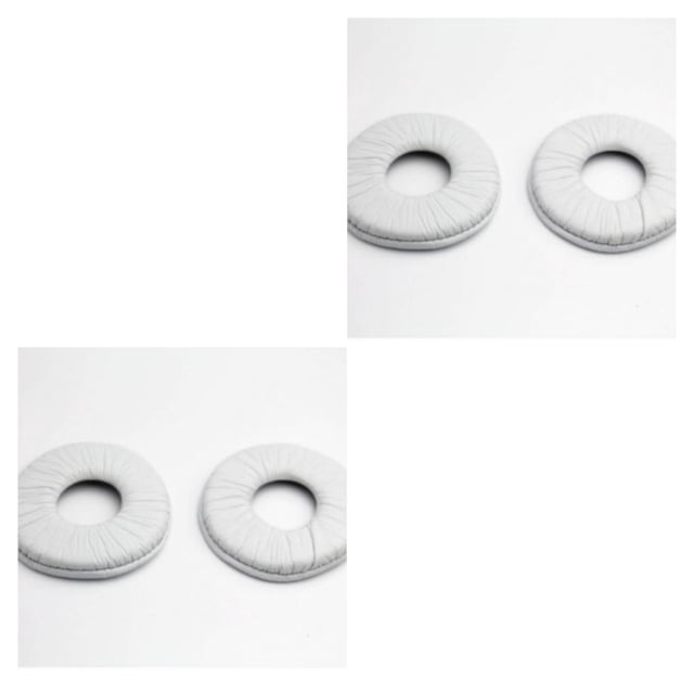 ZheElen 2piece Innovative Replacement Ear Cushions Convenient And Fashionable Replacement Soft Foam Ear Pads 2Set
