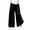 Black, variant on Vedolay Trousers Women's Cotton Pants Summer Elastic High Waist Leisure Pants with Pockets,White L