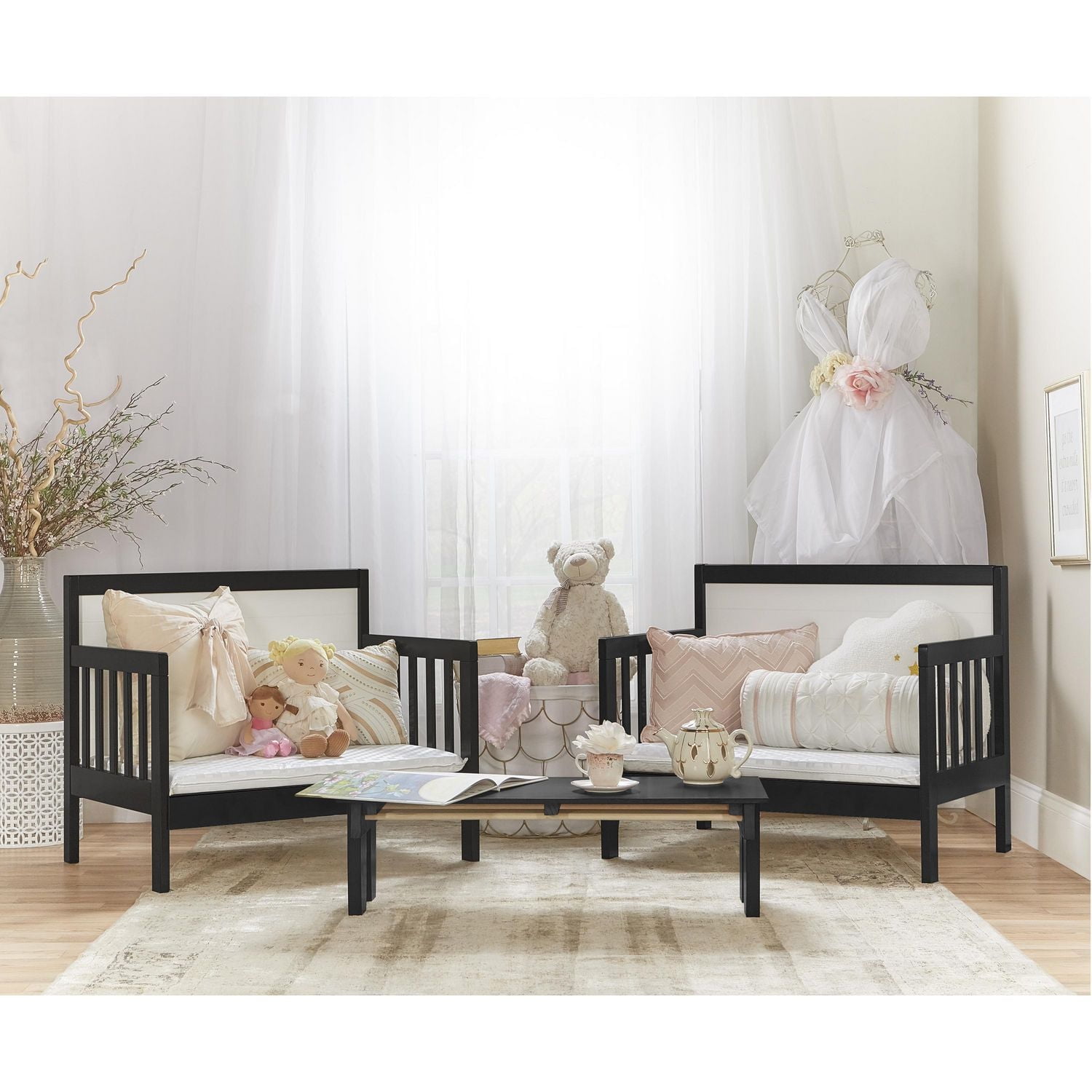 Dream On Me Hudson 3 in 1 Convertible Toddler Bed