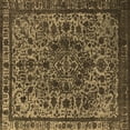 thumbnail image 1 of Ahgly Company Indoor Square Oriental Brown Industrial Area Rugs, 8' Square, 1 of 4
