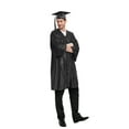 thumbnail image 3 of TOPTIE Unisex Graduation Set Gown Cap Tassel 2025 for High School and Bachelor Graduation Robe-Black-48"/5'3" to 5'5", 3 of 8
