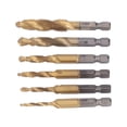 thumbnail image 4 of Outil de Taraudage de Fil, Finition Fine 6 Pcs Robinets de Forage Filetés HHS M3 M4 M5 M6 M8 M10 pour Acier, 4 of 8
