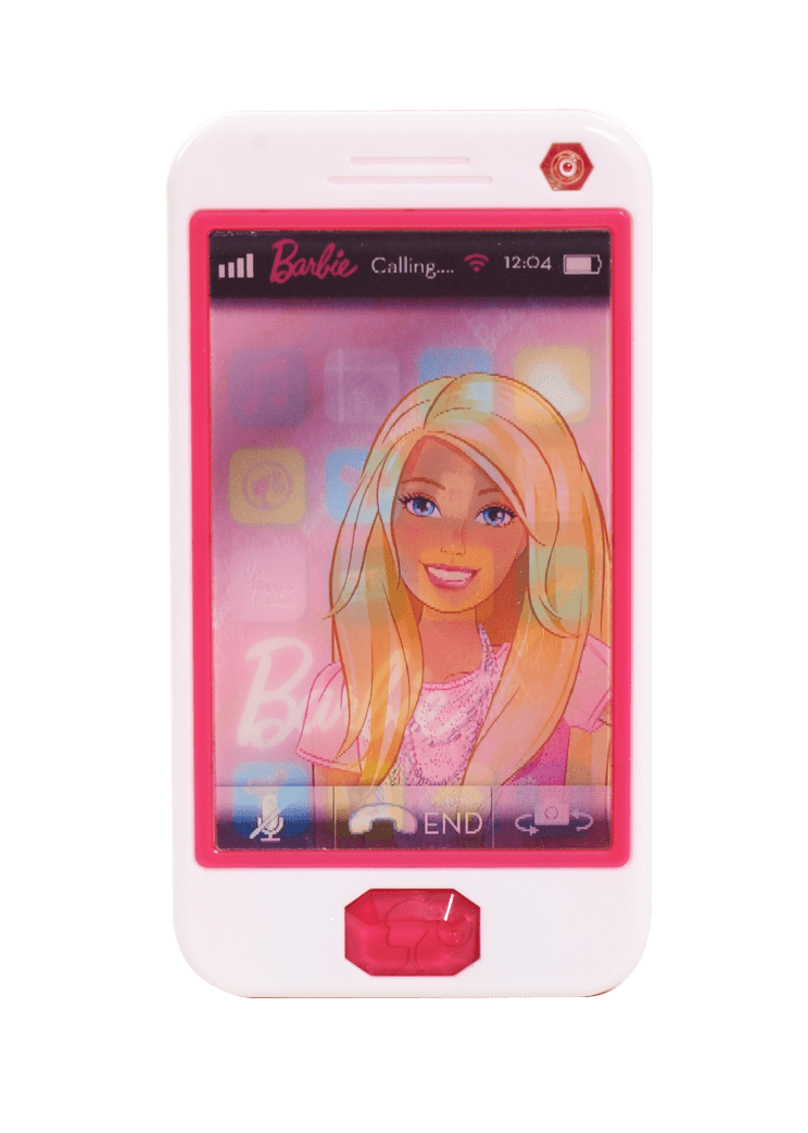 barbie with cell phone