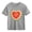 Gray, variant on Kids Summer T-Shirt Girls Cute Watermelon Heart Print Short Sleeve Tee 100% Cotton Casual Top Blue,Size 4 T
