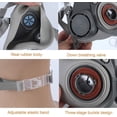 thumbnail image 3 of 6200 Respirator Mask with Filters for Painting, Dust, Welding, Resin, Fume and Organic Vapor Gas, 3 of 7