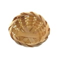 thumbnail image 3 of Doll House Mini Light Brown Plastic Flowerpot for Decoration with Creative Round Basket Design 3.5, 3 of 5