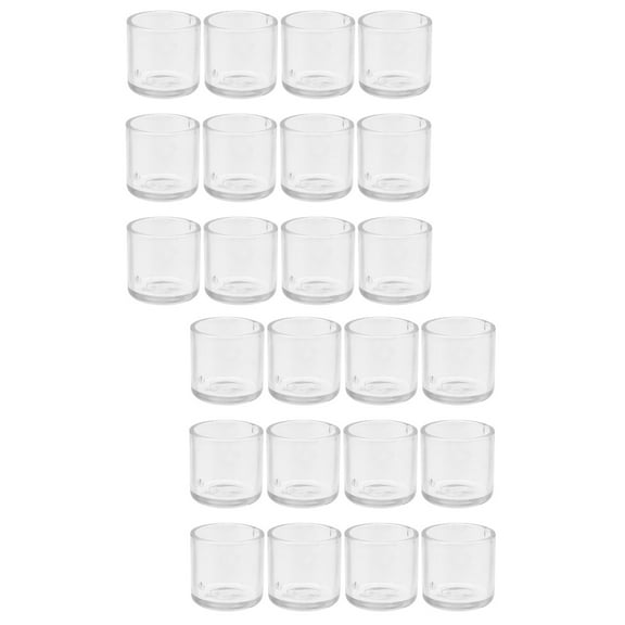 unbranded 32 pcs  Chair Legs Caps Cover Furniture Floor Protectors Clear Table Chair Feet Protectors Chair Pads for Furniture Table Feet 20mm