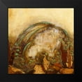 thumbnail image 2 of Perinciolo Duluc, Lyne 15x15 Black Modern Framed Museum Art Print Titled - La Deferlante, 2 of 5