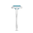 thumbnail image 4 of Natural Emerald Cut Blue Topaz Halo Engagement Ring with Moissanite in White Gold Plated/ 925 Sterling Silver| December Birthstone, Birthday, Anniversary, Wedding Jewelry, Ring Size 9, 4 of 4