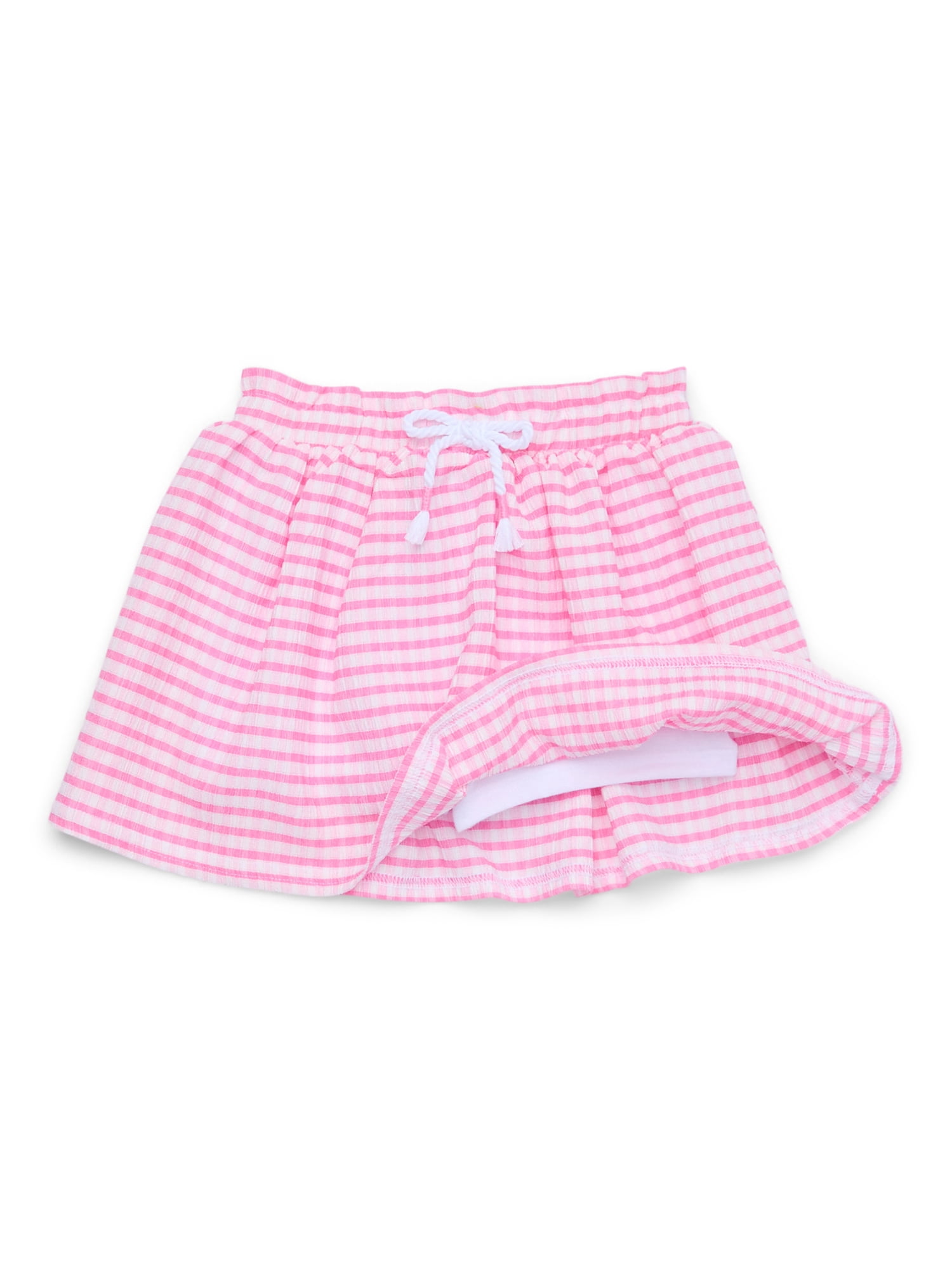 Garanimals Toddler Girl Crinkle Crepe Paperbag Skort, Sizes 18M-5T