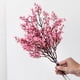 thumbnail image 3 of Ramo de flores de simulación de boda con estrellas llenas, flores artificiales falsas, plantas de seda, decoración de flores para ventana, 3 of 6