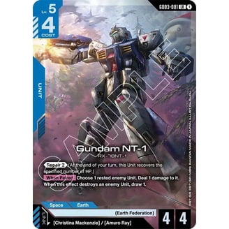Gundam, Trading Card Game Newtype Rising Booster Pack, 12 Cards