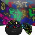thumbnail image 2 of Proyector de luz nocturna de dinosaurio para niños, regalo perfecto para niños con rotación de 360 grados y múltiples efectos de iluminación de colores, 2 of 5