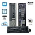 thumbnail image 2 of Dell Optiplex 9010 USFF Desktop Computer Core i7 3770 16GB RAM 500GB HDD DVD Windows 10 Professional NEW Keyboard,Mouse,Power cord,WiFi Refurbished, 2 of 2