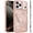 Rose Gold, variant on XPM for Apple iPhone 17 Pro Max (6.9") Phone Case, Butterfly Moveable Grip 3D Pop Stand Full Diamond Bling Sparkling TPU Fashion Hybrid Cover for iPhone 17 Pro Max (Rose Gold)