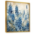 thumbnail image 2 of Designart "Peaceful Blue Bonnets II" Blue Bonnets Floater Framed Canvas Art Print, 2 of 5