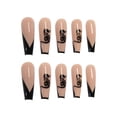 thumbnail image 2 of Uñas False Nails HUOGUO Coffin, 24 unidades con adhesivo, 2 of 2