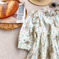 thumbnail image 4 of Gzbliryd Easter Sleeveless Sundress Smocked Dress Summer Casual Short Sleeve Dresses Easter Outfit Girl Clothes for Girls Summer Causal Tutu Skirts (White,9 Years), 4 of 5