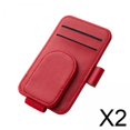 thumbnail image 1 of Organizador para visera solar,Soporte para gafas de sol para visera de coche,bolsillo para tarjeta,Organizador para visera solar para coche pequeño,soporte para gafas de sol,Clip para colgar, 1 of 8