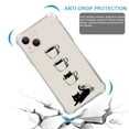 thumbnail image 4 of Cats Case Compatible with iPhone 13 Mini,Unique Art Design TPU Bumper Cover Case, 4 of 4