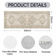 thumbnail image 4 of Kitchen Runner Rug Non-Slip 60" x 22" Washable for Hallway, Vintage Soft Low Profile Microfiber Mat for Entryway, Kitchen, Laundry Room, 4 of 6