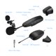 thumbnail image 3 of Sistema de micrófono inalámbrico UHF de alta calidad, ideal para transmisiones en vivo, entrevistas, conferencias y más, con conectividad versátil para dispositivos móviles y equipos de audio., 3 of 6