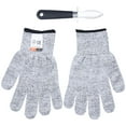 thumbnail image 2 of Oyster Shucker, Durable Non-Slip Corrosion-Resistant Level 5 Protection Oyster Shucker Kit  For Households For Restaurants, 2 of 7