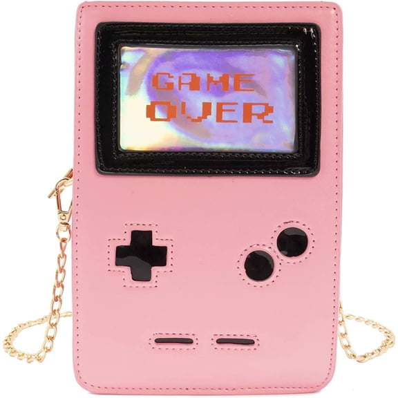 Retro Gamer Handbag Pink