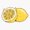 1pcs, variant on lemon, demon, citrus, monster, eye, creature, eyes, yellow, fruit, food