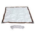 thumbnail image 4 of 1pc Gardening Sun Screen Thicken Sun Screen Heat Insulation Net Sun Shade Net Cloth Garden Supplies with Rope(White), 4 of 8