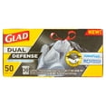 thumbnail image 6 of Glad Dual Defense Drawstring Large Trash Bags, 30 Gallon, 50 Count, 6 of 6