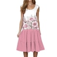 thumbnail image 2 of T-Shirt à Manches Longues pour Femmes Seductiva Rabais de 50 % Liquidation Robes d'Été pour Femmes Grande Taille Robe de Plage Décontractée Robes Soleil Aguichant Robe Sans Manches Robes Midi Fluides, 2 of 5