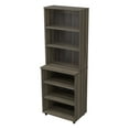 thumbnail image 5 of Inval 6-Shelf Storage Shelf Unit, Gray Smoke Oak, 5 of 9