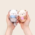 thumbnail image 4 of Plush Keychain, 2pcs/set Magnetic Otter Keychain Korean Style Cartoon Couple Pendants Cute Animal Keyring Bag Charms Car Key Accessories For Women, 4 of 7
