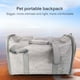 thumbnail image 3 of Bolsa De Viaje Para Perros Y Gatos, Transportador Portátil Para Mascotas, Transportador Plegable Para Cachorros, Cómodo Bolso Para Mascotas Para Viajes Al Aire Libre Monstrate PT001696-03, 3 of 5