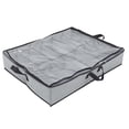 thumbnail image 1 of Caja de almacenamiento de estilo de cremallera con cubierta transparente de almacenamiento de zapatos, 1 of 6