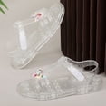 thumbnail image 7 of Girl's Jelly Sandals Sparkling Flat Sandals on Water Beach Princess Dress Summer Dress Small/Big Children's Shoes, 7 of 7