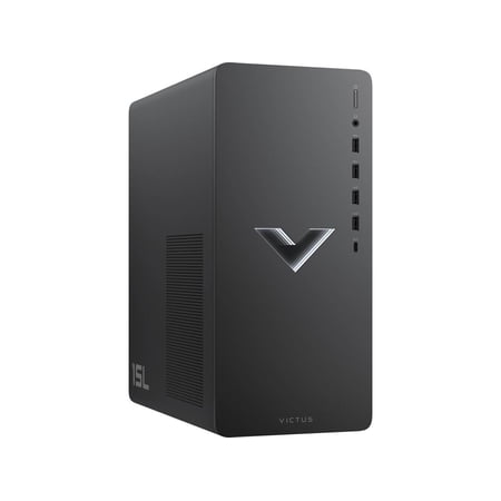 Restored HP Victus Gaming Desktop AMD Ryzen 5 5600G up to 4.4 GHz 8 GB 512 GB SSD AMD Radeon RX 6400 Graphics Windows 11 Home 15L TG02-0013W (Refurbished)