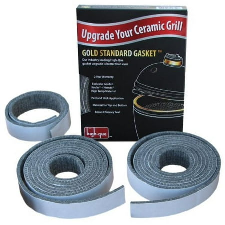 Gold Standard High Heat Gasket with Adhesive for X-Large Big Green Egg with Kevlar and Nomex New for