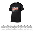 thumbnail image 3 of KuphiL10C Just Because I'm Awake Funny T-Shirts for Men Women, Graphic Men's Top Tees, Mens Womens Letter Print Short Sleeves, Black, 3 of 3