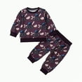 thumbnail image 4 of Godom Boys Outfits Sweatshirt and Pants 2PCS Casual Kids Boys Outfits Set Fall Winter Clothes, 4 of 4