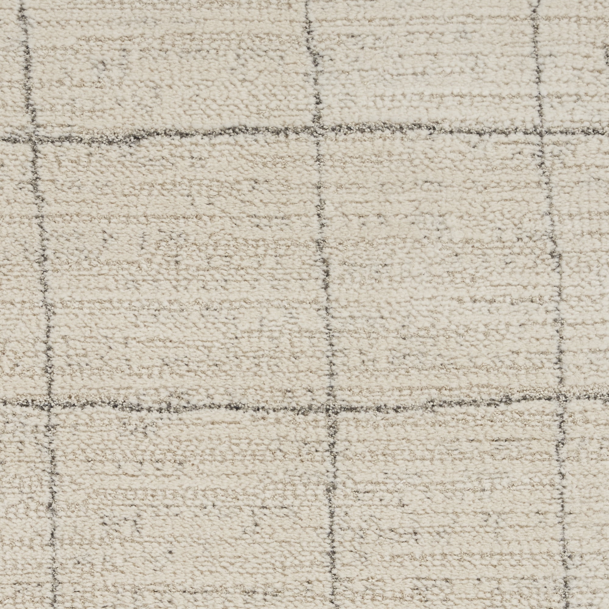 Nourison Andes Abstract Ivory Grey 5'3" x 7'3" Area Rug (5x7)