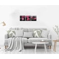thumbnail image 5 of Spa Decor Zen Decor 3 Panel Spa Stone and Rose Flowers Still Life Zen Canvas Print Spa Pictures Prints on Canvas for Home Office Kitchen Wall Decor Stretched and Framed Each Panel 16x16inch, 5 of 6